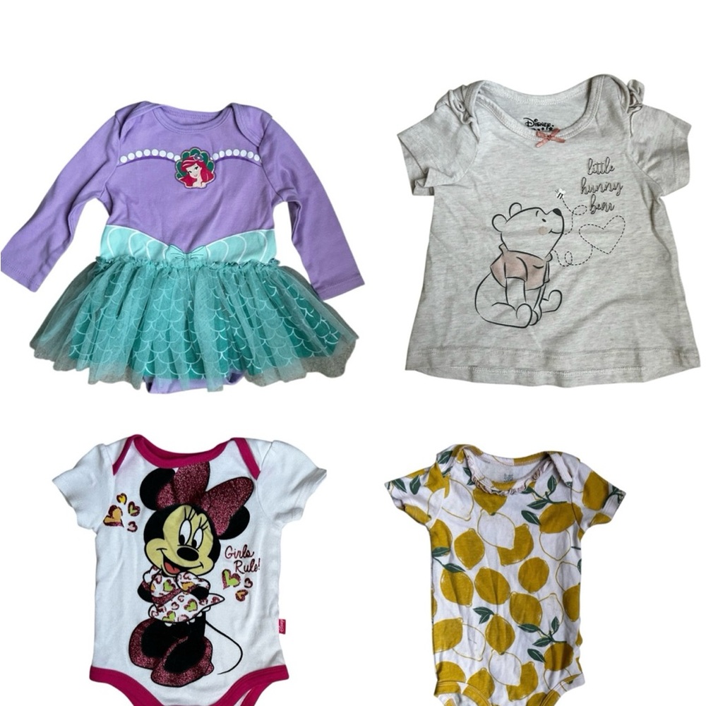 Baby Girl Clothes 9 Month Bundle of 4 Items